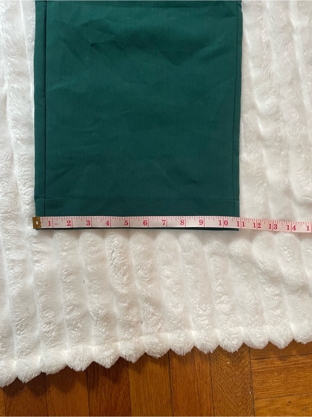 Abercrombie & Fitch Wide-Leg High-Rise Pants in Forest Green - Picture 6 of 16